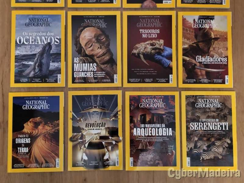 Revistas National Geographic ano 2021