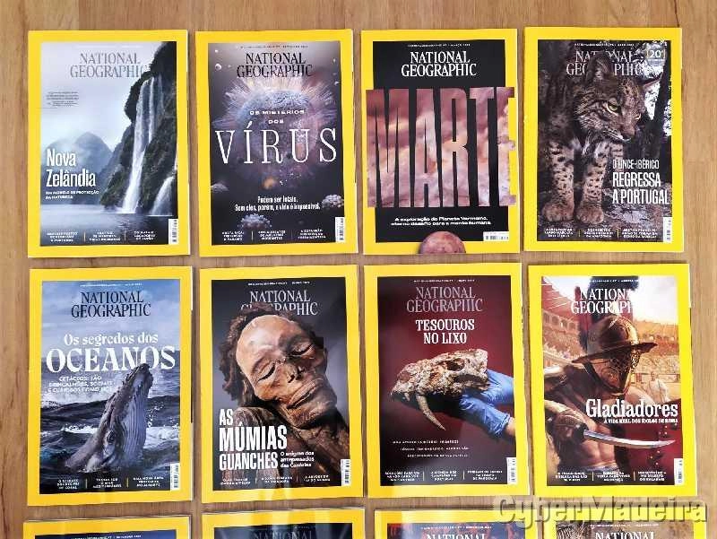 Revistas National Geographic ano 2021