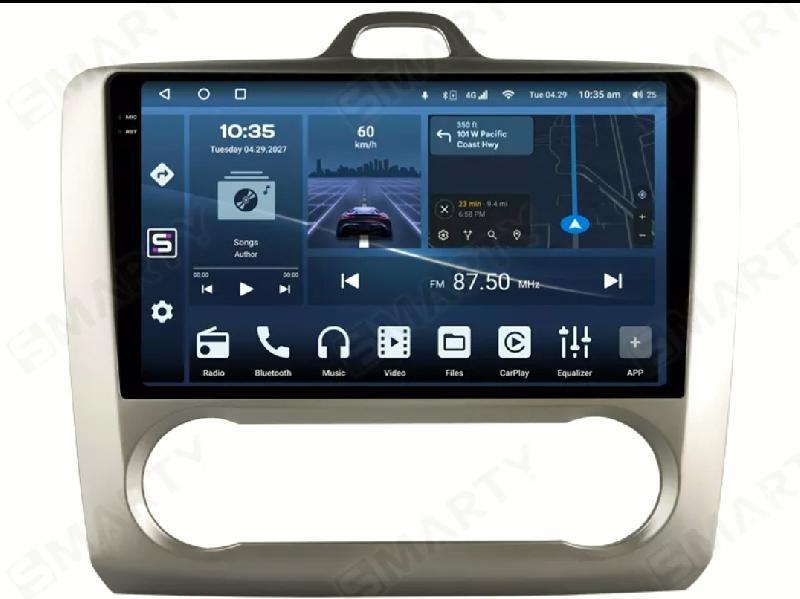 Autorrádio Multimédia Carplay ROVERONE para Ford Focus 2 Mk 2 2004 2011
