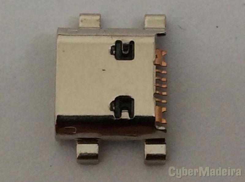 Ficha micro usb smartphone Samsung