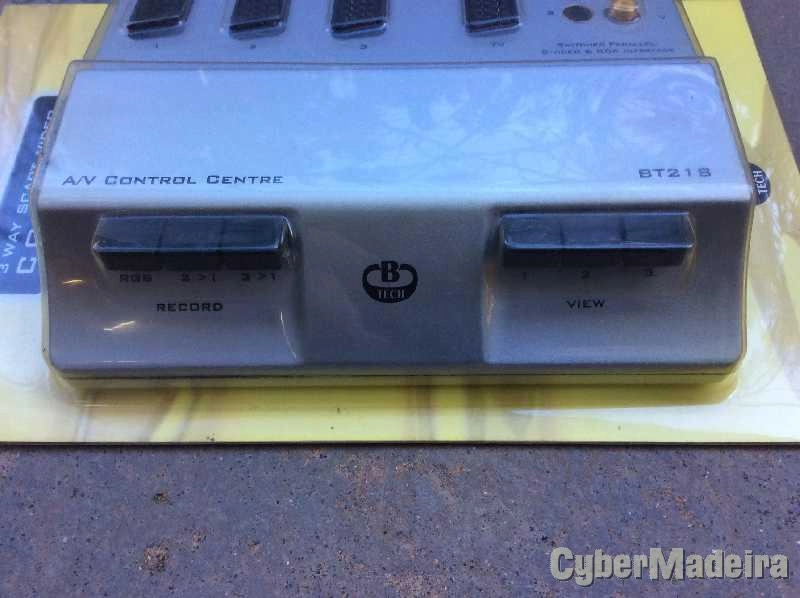 Seletor 3 entradas Scart B Tech BT21S