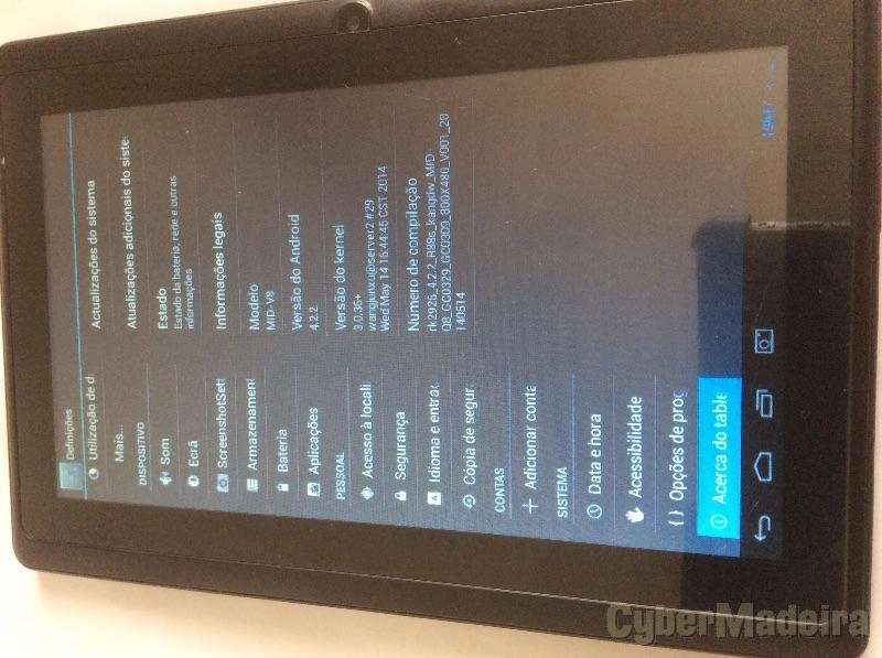 Tablet Android MID-V8Outras