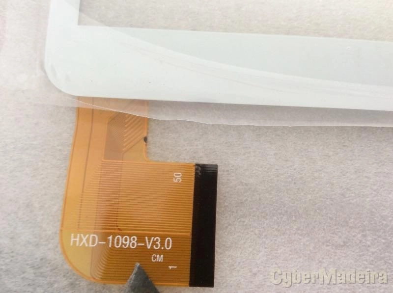 Vidro tátil touch screen HXD-1098-V3.0Outras