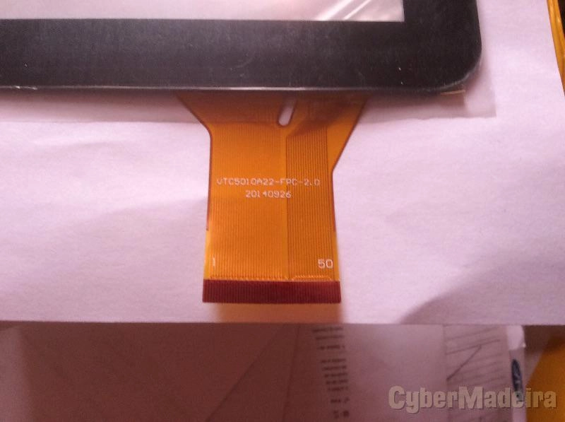 Vidro tátil touch screen VTC5010A22-FPC-2.0   VTC5010A22FPC20 Outras