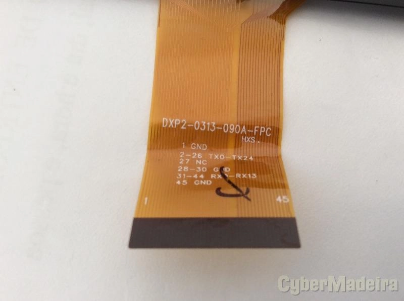 Vidro tátil touch screen DXP2-0313-090A-FPC Outras