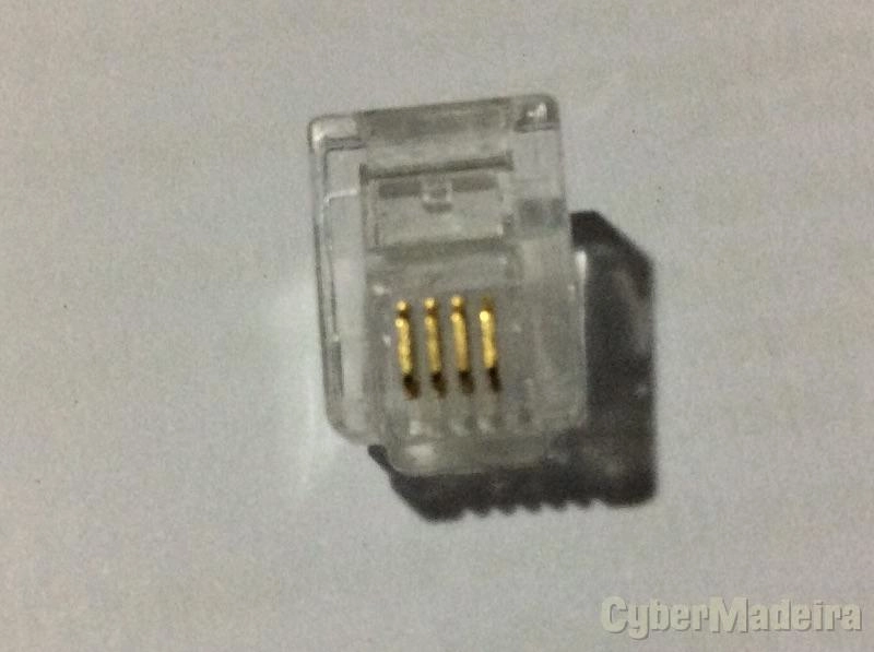 Ficha RJ11  RJ-11 6P4C