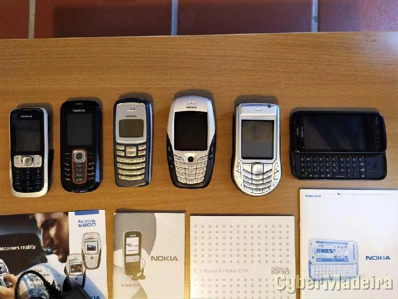 Telemoveis antigos Nokia