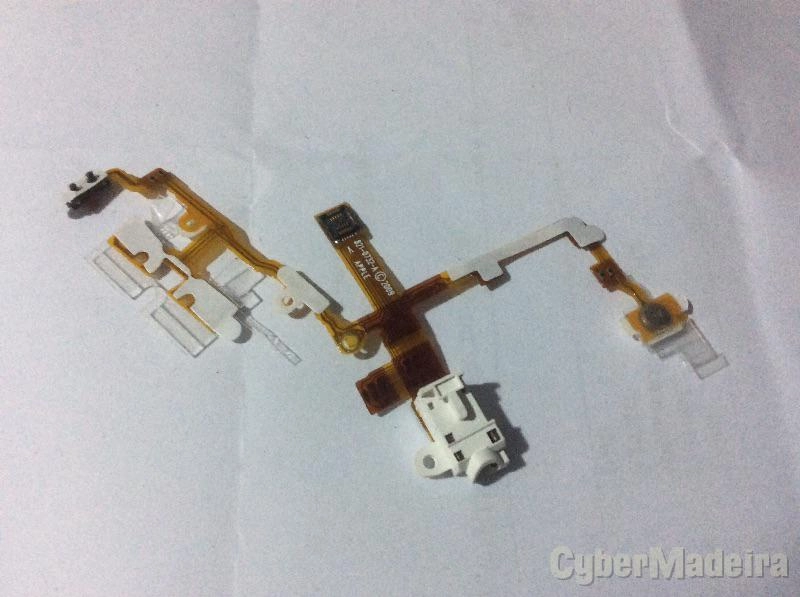 iPhone 3GS Flex volume power e ficha auscultador