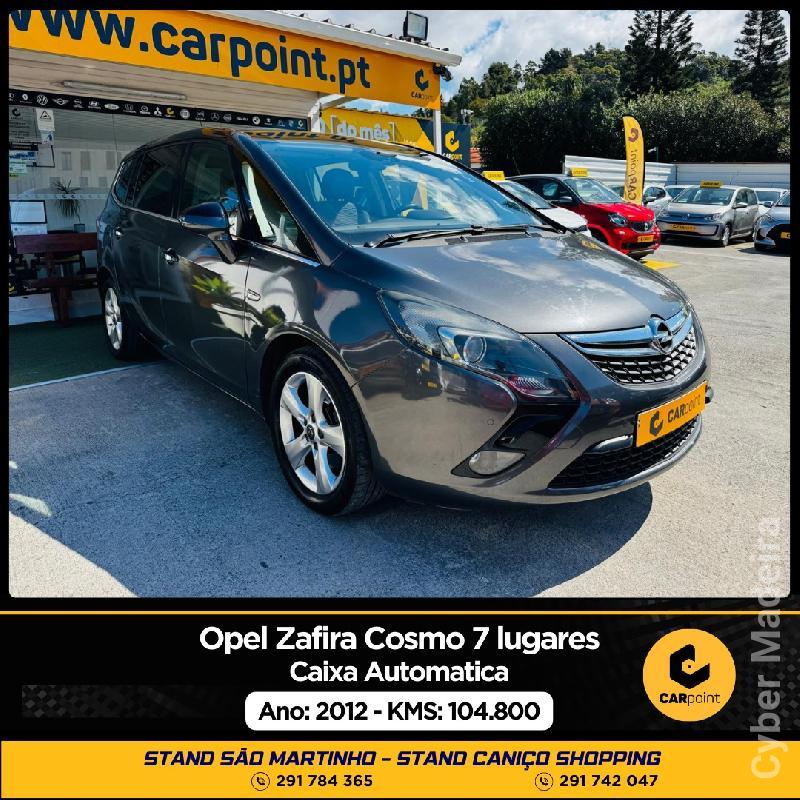 OPEL ZAFIRA Cosmo 7 lugares Automatico : 2.0cc CDTi 165cv Gasóleo 