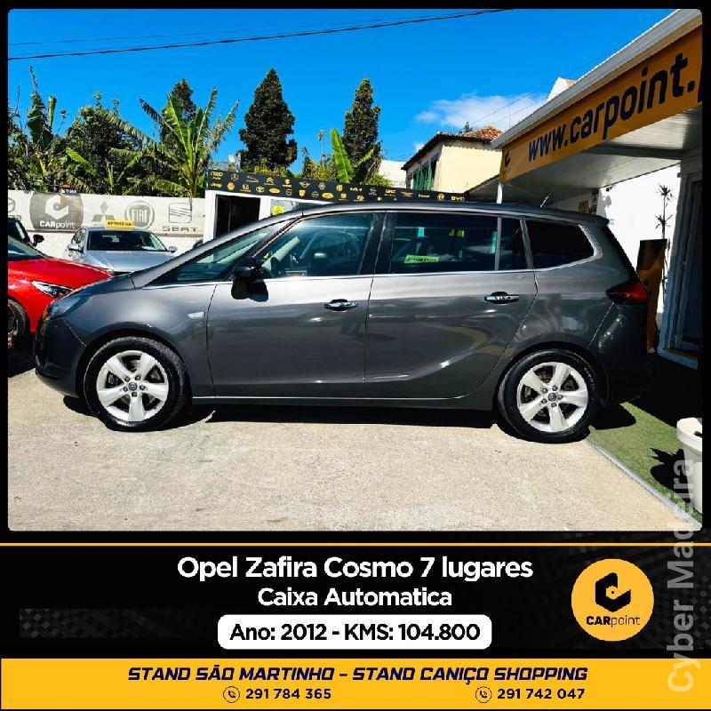 OPEL ZAFIRA Cosmo 7 lugares Automatico : 2.0cc CDTi 165cv Gasóleo 