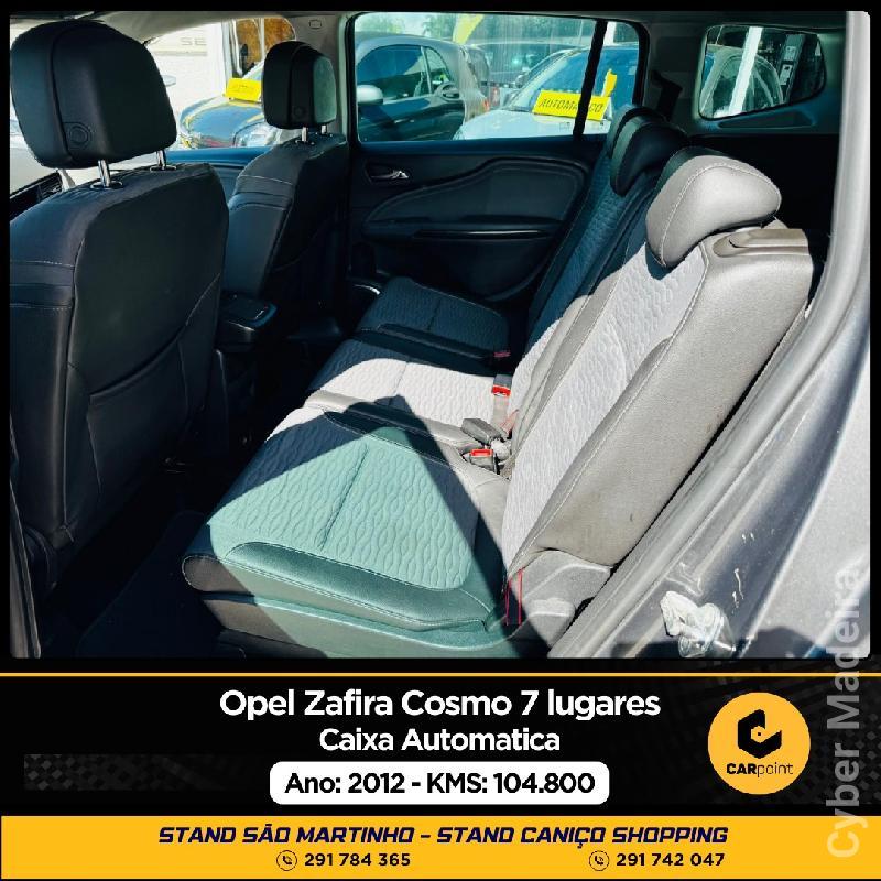 OPEL ZAFIRA Cosmo 7 lugares Automatico : 2.0cc CDTi 165cv Gasóleo 