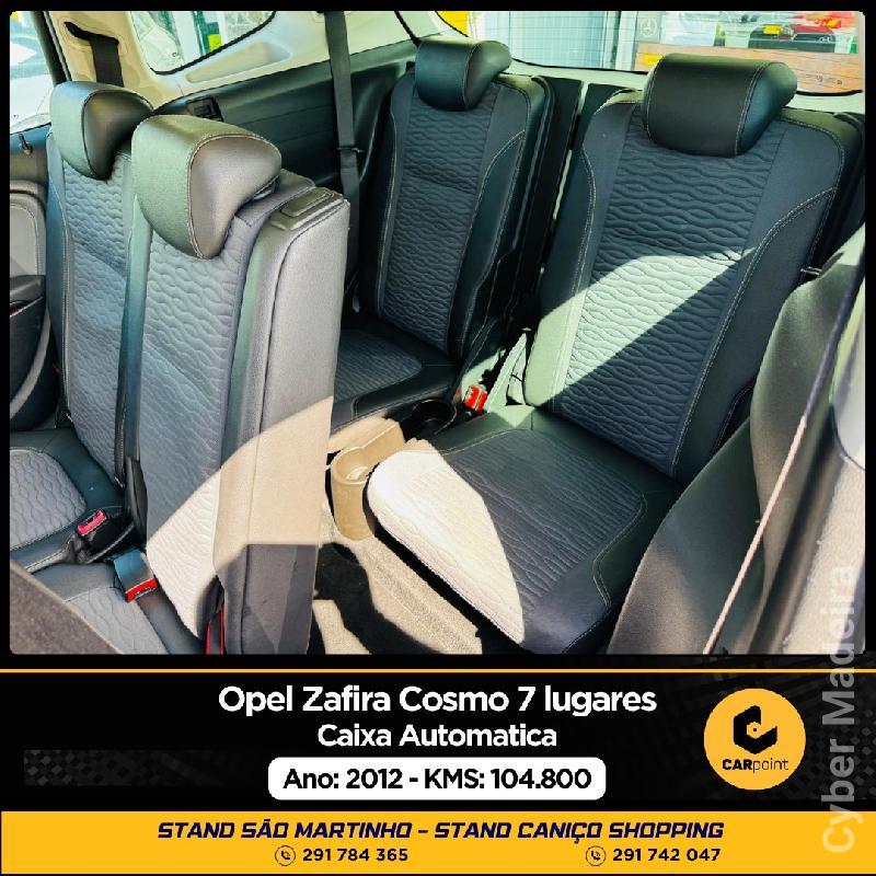 OPEL ZAFIRA Cosmo 7 lugares Automatico : 2.0cc CDTi 165cv Gasóleo 
