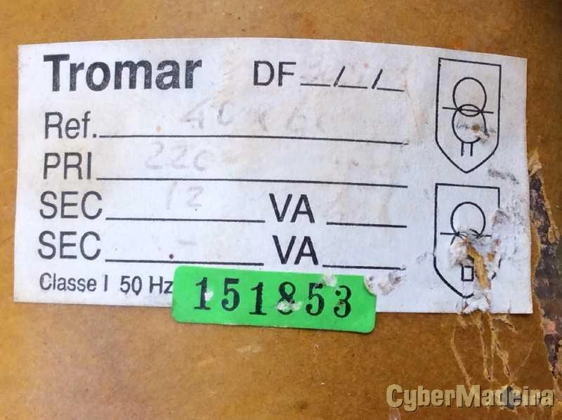 Transformador Tromar 230V - 12V 400VA