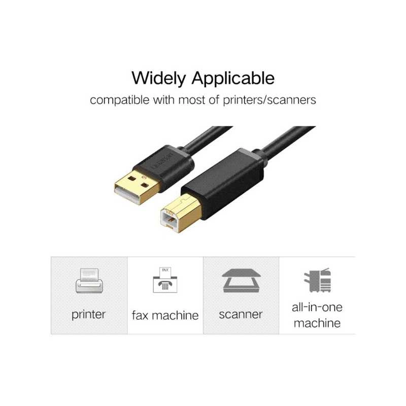 UGREEN USB 3.0 DE CABO DE IMPRESSORA