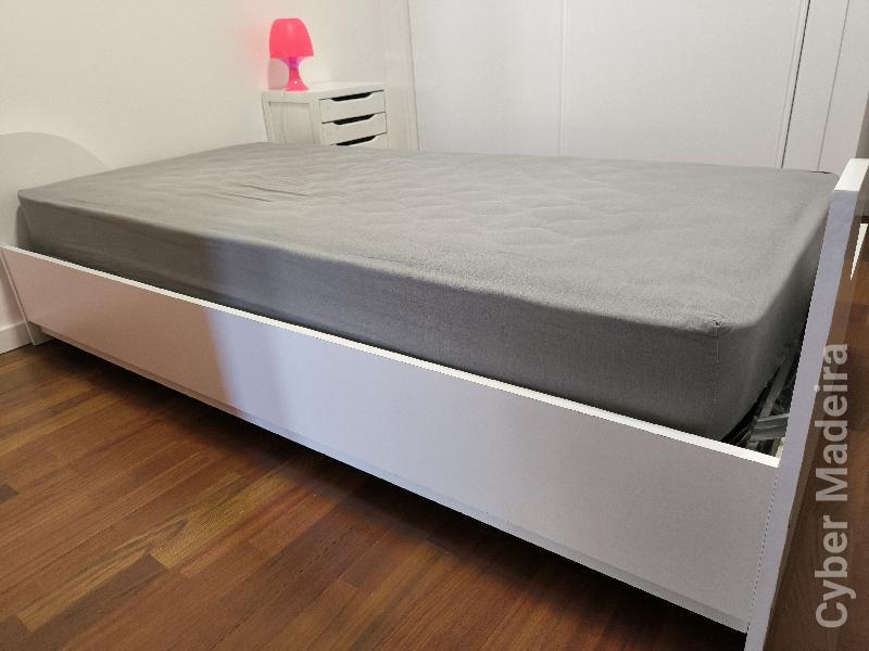 Cama de 1 pessoa (criança ou adulto) com gaveta cama