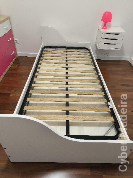 Cama de 1 pessoa (criança ou adulto) com gaveta cama