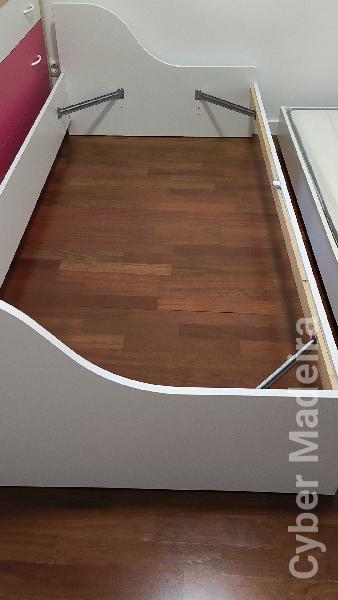 Cama de 1 pessoa (criança ou adulto) com gaveta cama