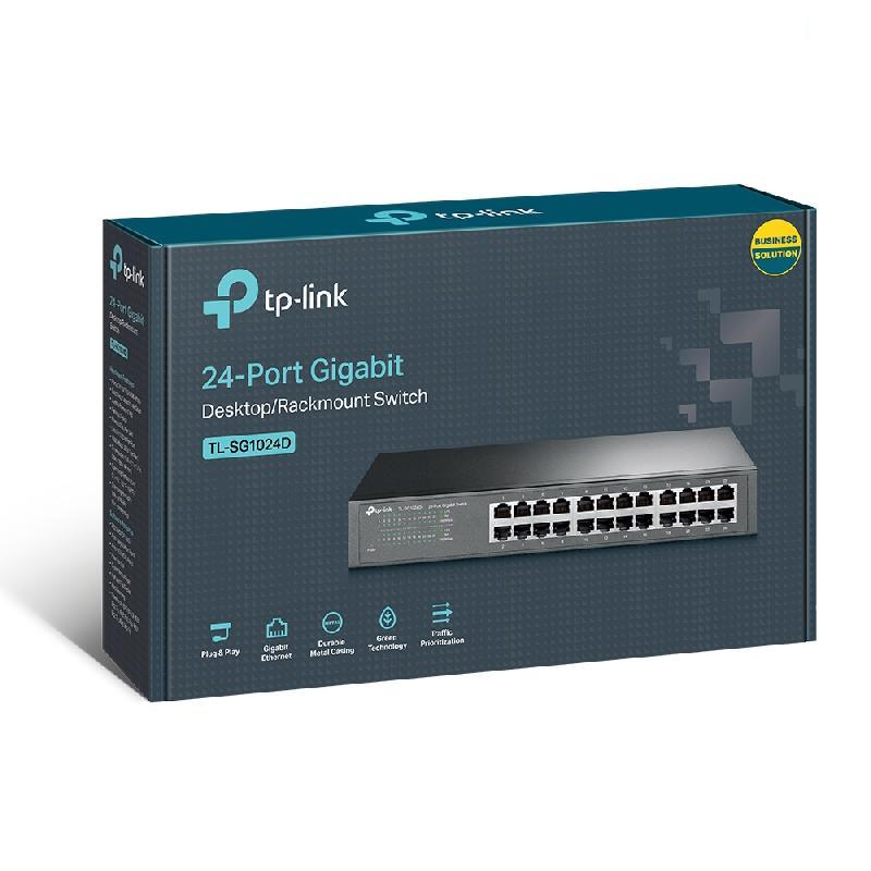 24-Port Gigabit Desktop/Rackmount Switch