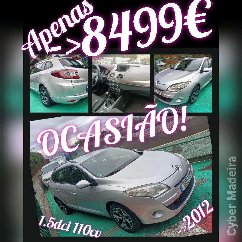 RENAULT MEGANE III 1.5dci 110cv break Gasóleo