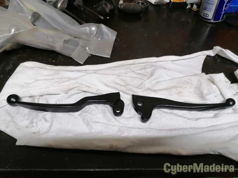 Variedade de manetes Yamaha
