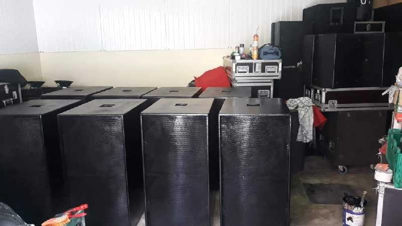 Vendo material de som e luz profissional