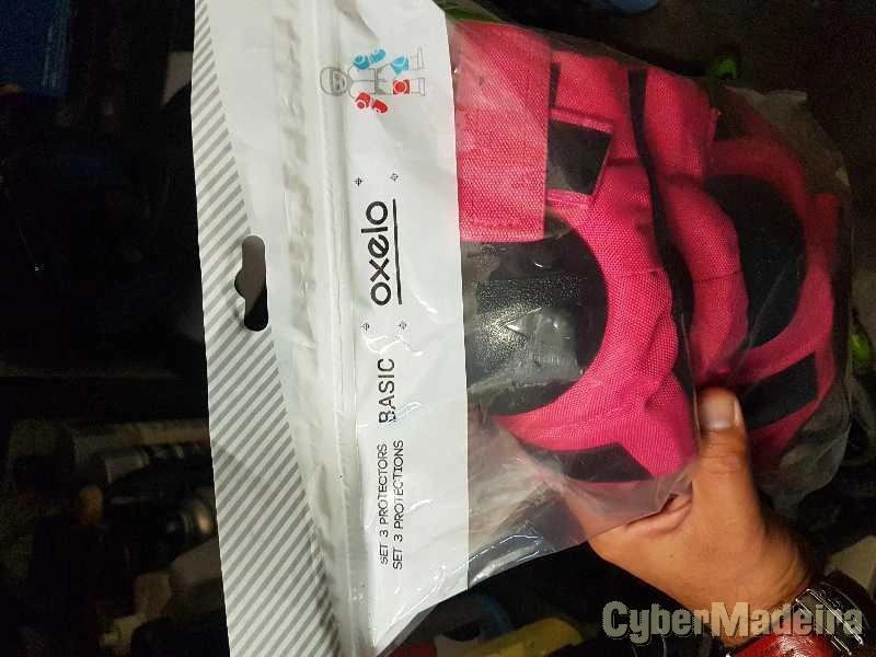 Vendo patins,capacete e todas as proteções