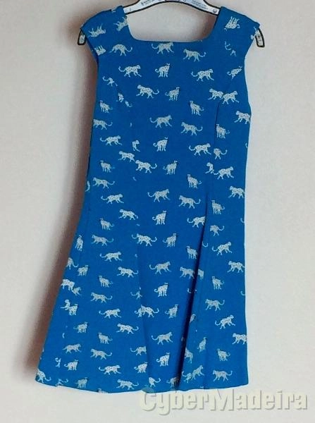 Vestido Azul com Casaco S