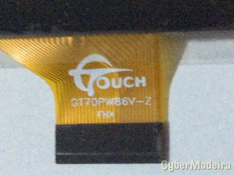 Vidro tátil/ touch screen GT70PW86V-Z Outras