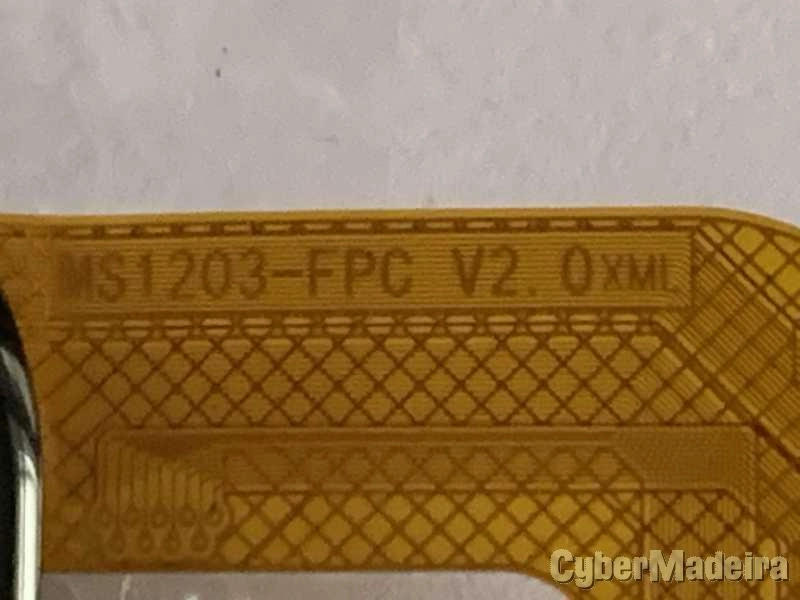 Vidro tatil Touch screen MS1203-FPC V2.0 Outras