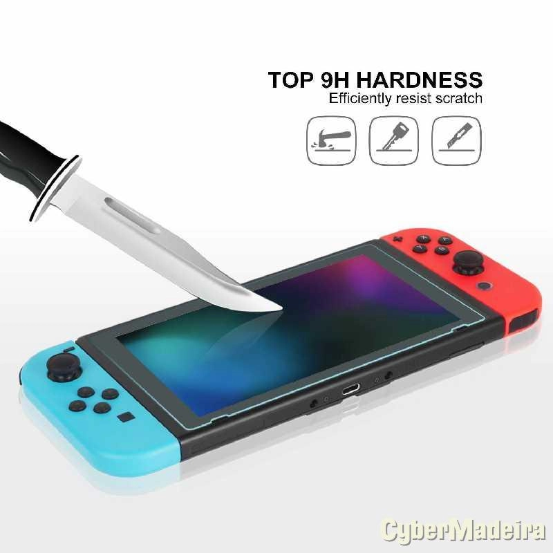 vidro temperado para nintendo switch