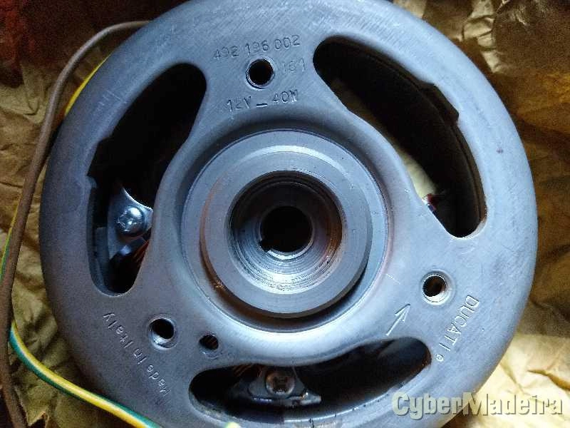 Volante Ducati eletrônico original Casal Zundapp Ducati 12v40w