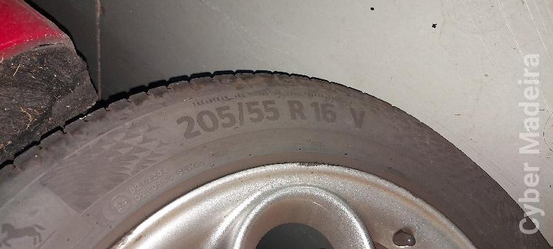 Jantes alfa romeo com pneus novos 16" Y 