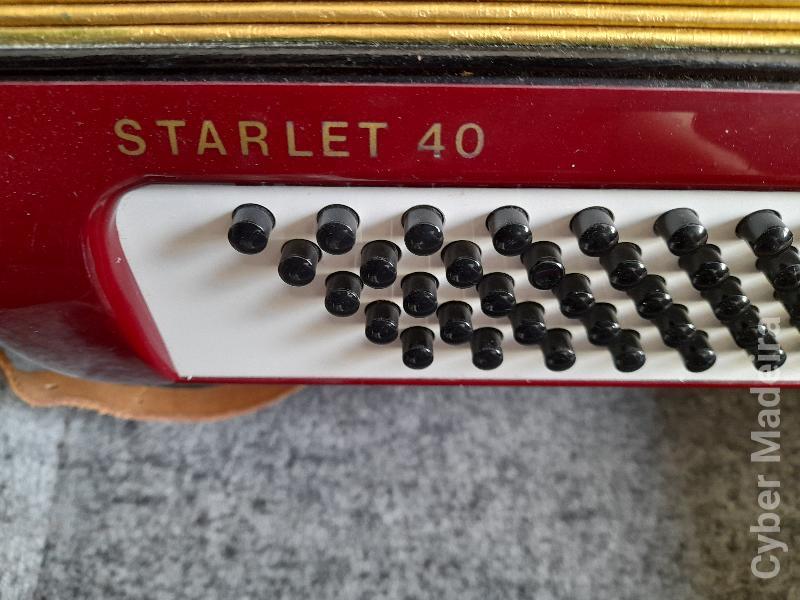 acordeao hohner starlet 40 baixos