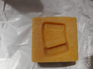 cera com molde de acordeao
