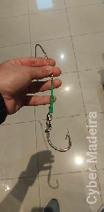 Anzol para colocar isca viva 