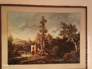 Quadro com paisagem 
