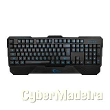 Teclado gaming halfmman mystic creature retro iluminado 