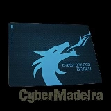Tapete para rato gaming halfmman draco 