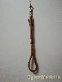 TRELA EM PELE FEITO A MÃO 50CM