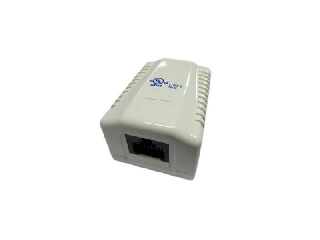 Tomada Equip Rede 1-Port Utp Cat.6, Branco - 235211
