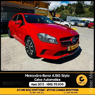 MERCEDES A A180 Style Automático 𝑴𝑶𝑻𝑶𝑹: 1.5cc 109cv Gasóleo