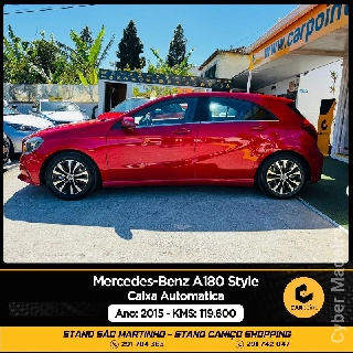 MERCEDES A A180 Style Automático 𝑴𝑶𝑻𝑶𝑹: 1.5cc 109cv Gasóleo