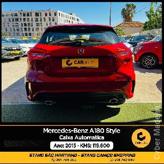 MERCEDES A A180 Style Automático 𝑴𝑶𝑻𝑶𝑹: 1.5cc 109cv Gasóleo