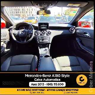 MERCEDES A A180 Style Automático 𝑴𝑶𝑻𝑶𝑹: 1.5cc 109cv Gasóleo