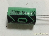 Condensador eletrolitico 1500uF 16V 105C