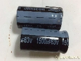 Condensador eletrolitico 1500uF 63V 105C