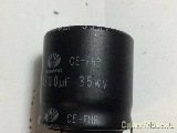 Condensador eletrolitico 4700uF 35V 85C SNAP 30x30MM