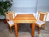 Conjunto mesa + 2 cadeiras