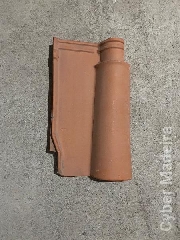 Telha lusa cor Terracota - Unidades NOVAS e USADAS