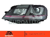 FAROL FRENTE ESQUERDO GOLF VII GTI 2013> ELECT C/MOT I/NEGRO/PRETO (D3S/H7/H21W/LED)